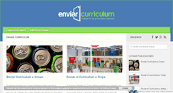 Desktop Screenshot of enviarcurriculum.es